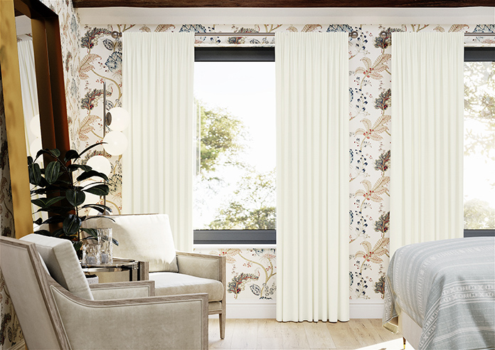 Mayfair, Ivory - Made to Measure Curtains - Image 3